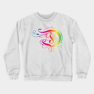 Name first alphabet D Crewneck Sweatshirt